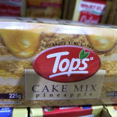 TOPS CAKE PINEAPPLE