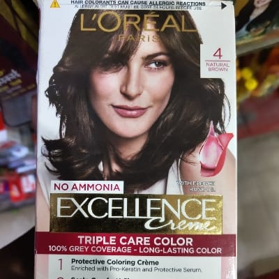 LOREAL 4 NAT. BROWN