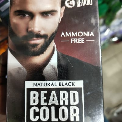 BEARD COLOR BLACK