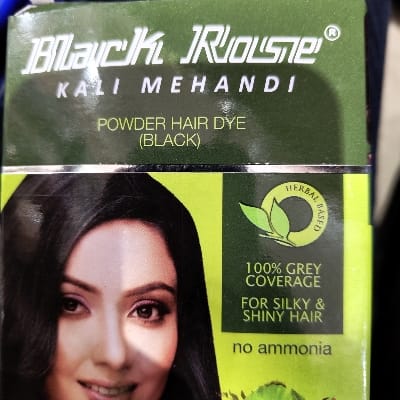 BLACK ROSE MENDHI
