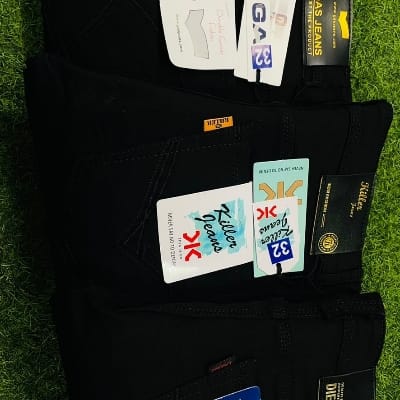 Black Cotton By Cotton Jeans