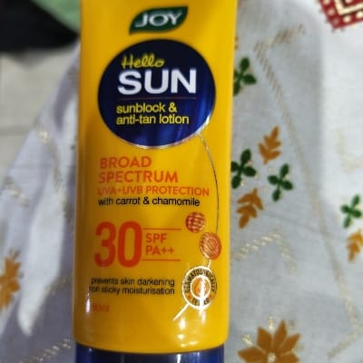 JOY SUNBLOCK LOTION