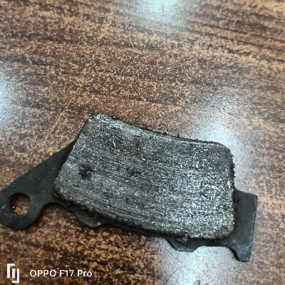 Rear brake pad
