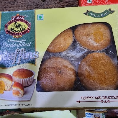 Kidys Centerfilled muffins