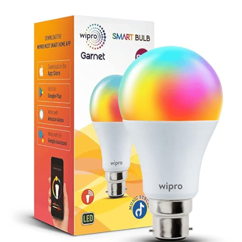 Wipro 9W B22D WiFi LED Smart Bulb