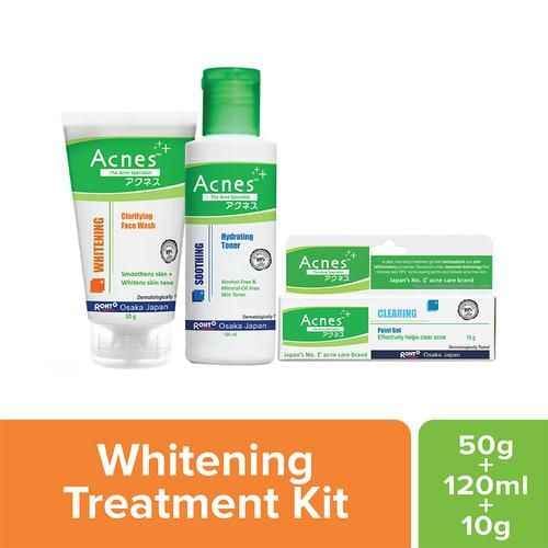 Acnes Treatment Kit - Clarifying Face Wash Toner & Point Gel 180 g