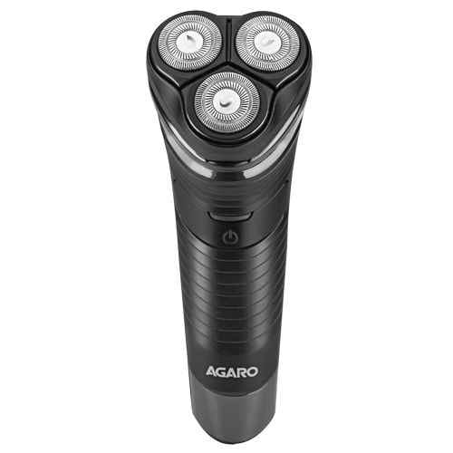 AGARO WD 751 Wet & Dry Electric Shaver - Black 1 pc