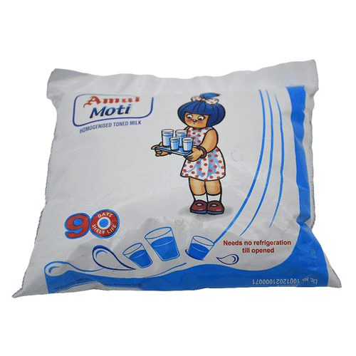 Amul Moti Moti - Homogenised Toned Milk 500 ml