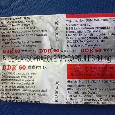 DDR 60 mg cap