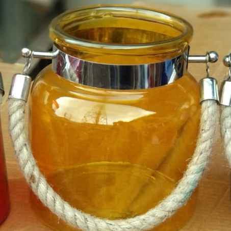Decorative glass hanging 