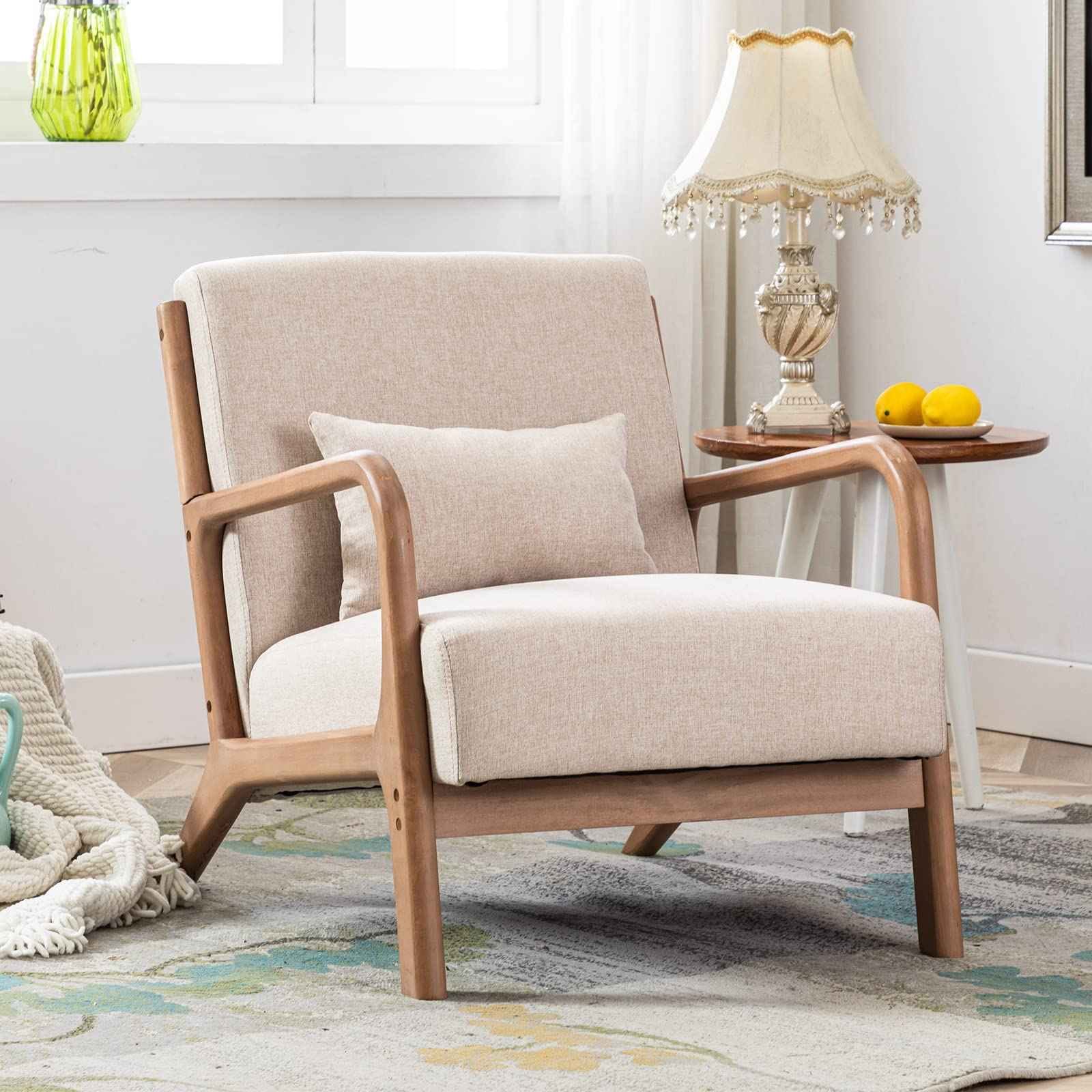 Modern Accent Chair with Cushion