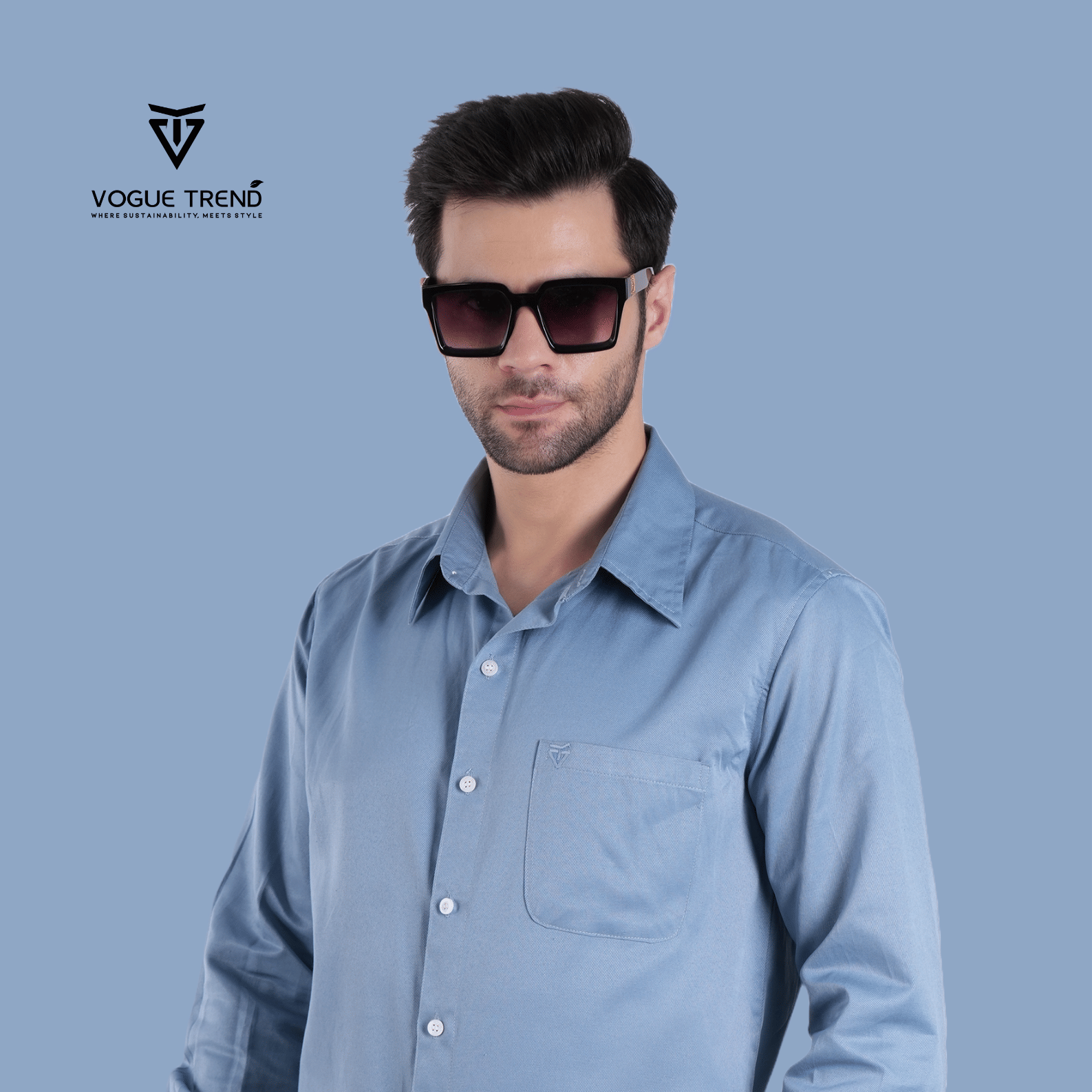 Plain Solid Full Sleeve Grey