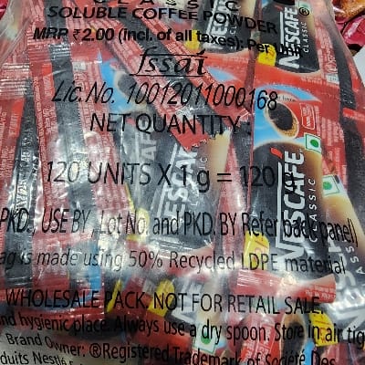 Nescafe pouch