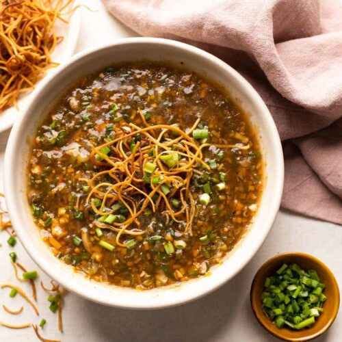 Veg Manchow Soup (Bowl)