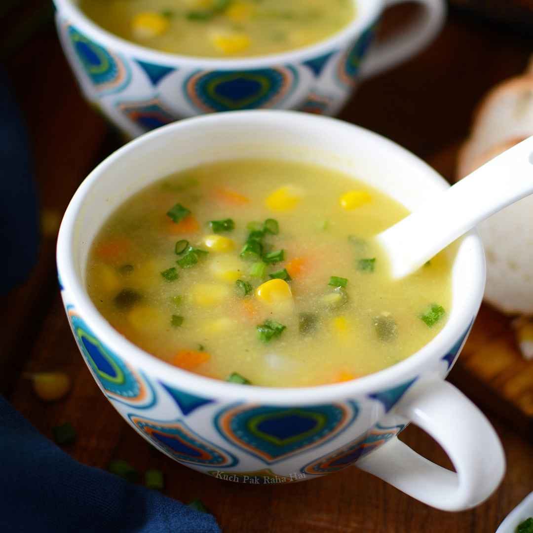 Sweet Corn Soup (Bowl)
