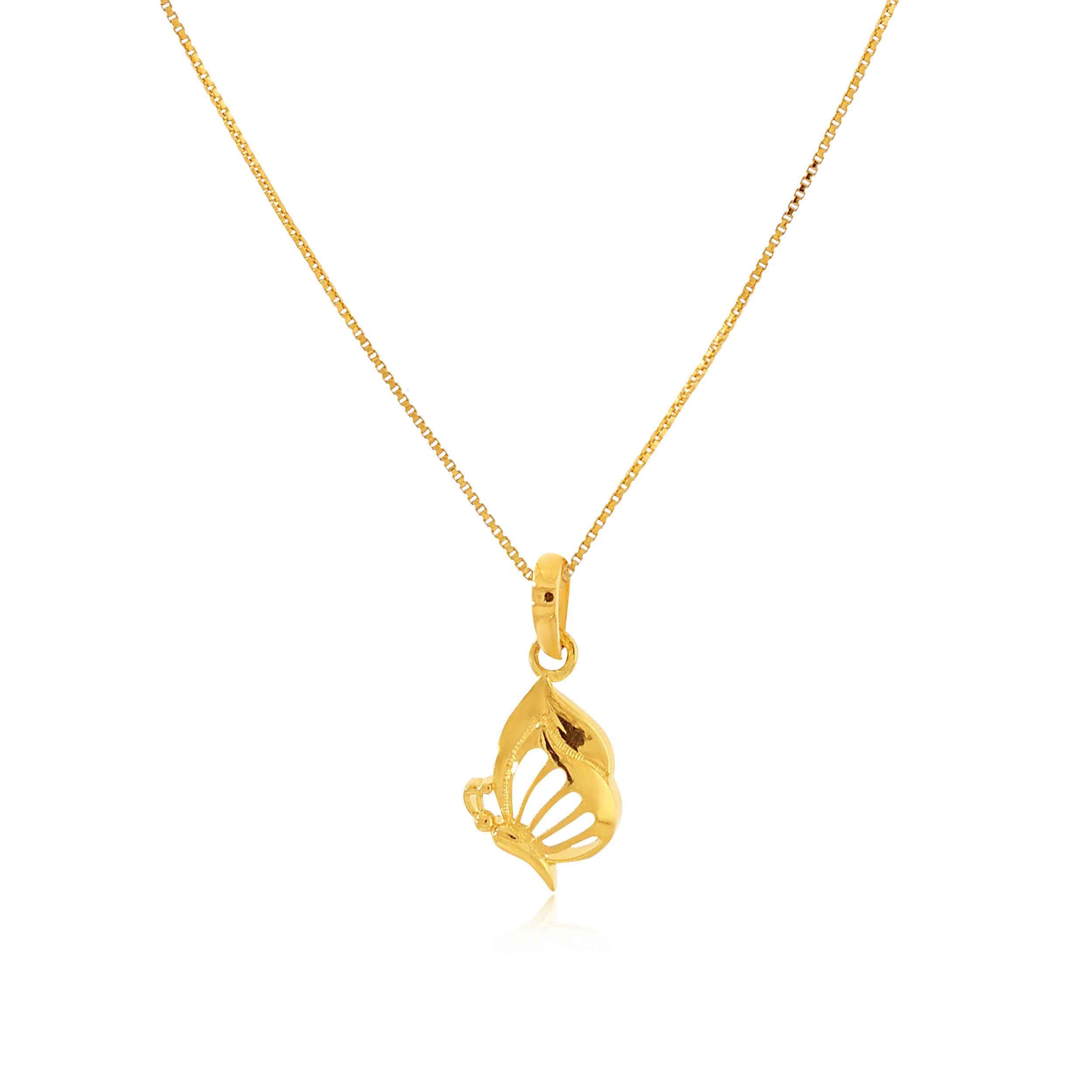Gold Chain with Pendant