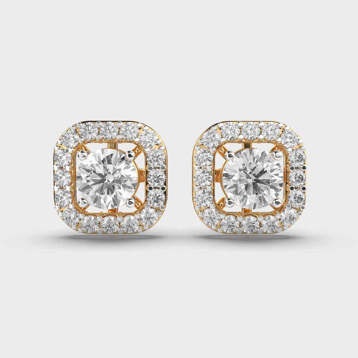 Diamond Stud Earrings