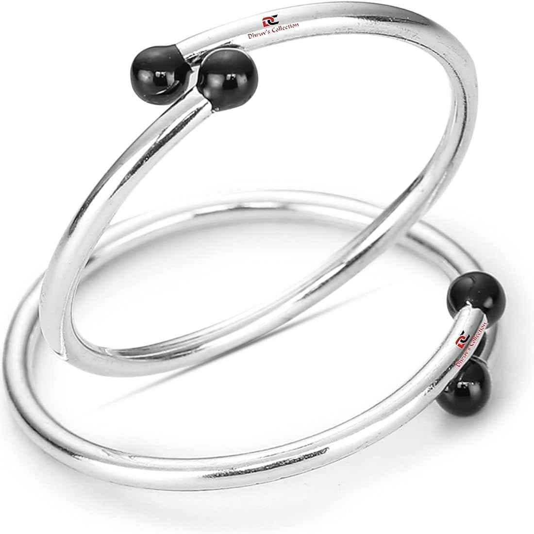 Silver Bangles (1 pair)