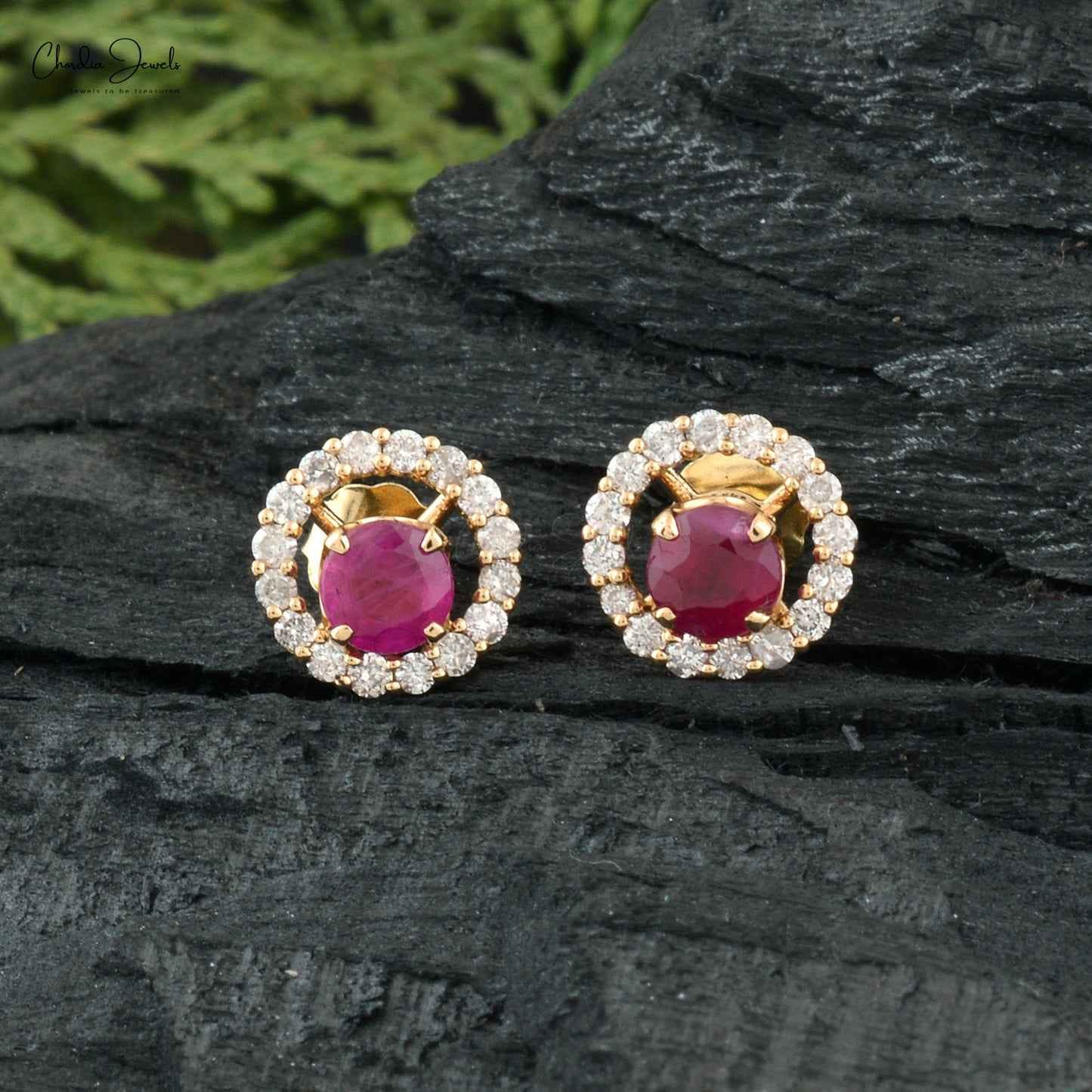 Ruby Earrings