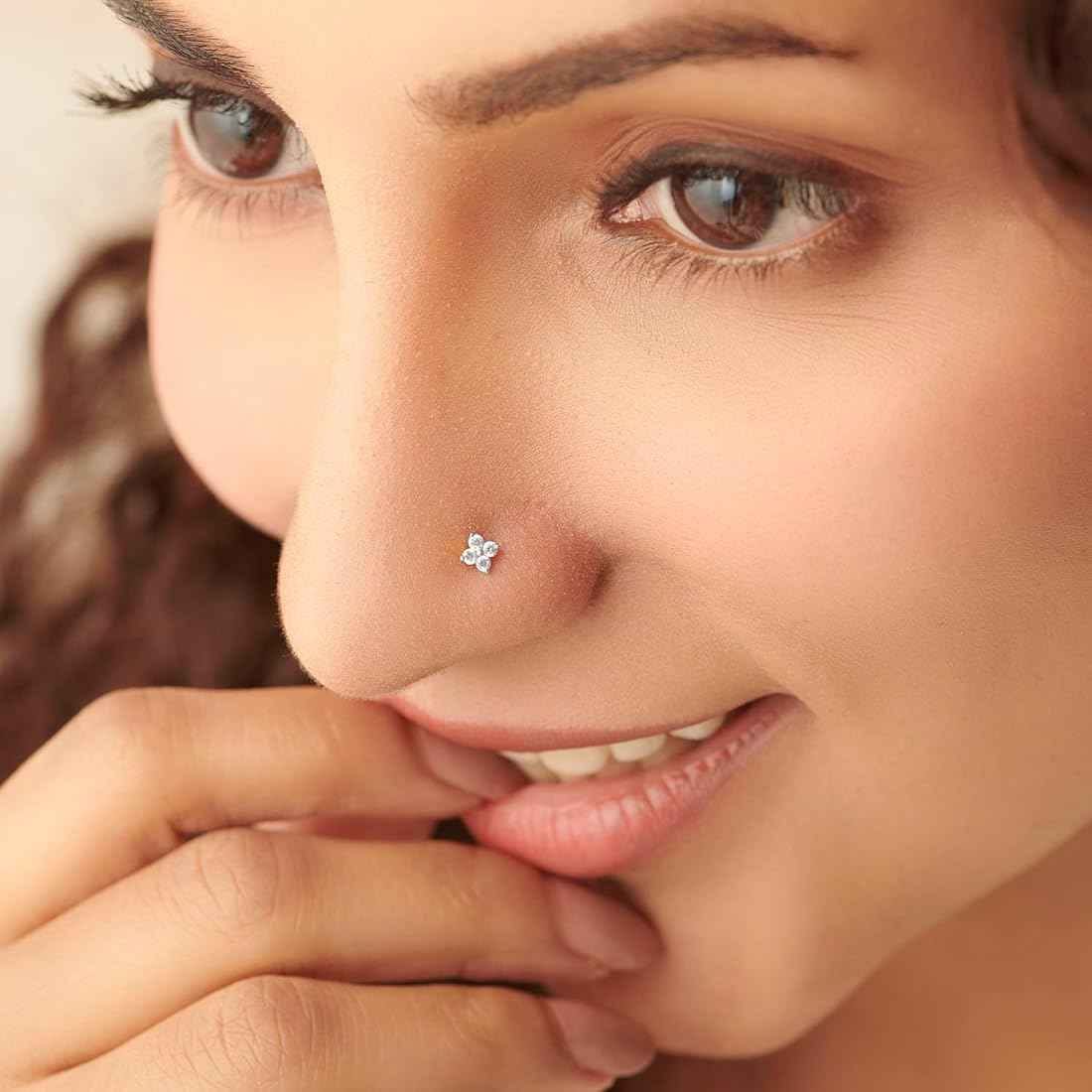 Diamond Nose Pin