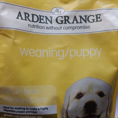 Arden grange weaning/puppy 2kg