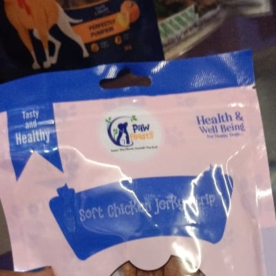 Paw feasts soft chicken jerky 80gm