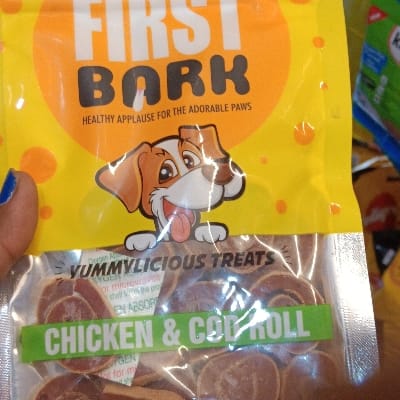 FIRST BARK CHICKEN & COD ROLL