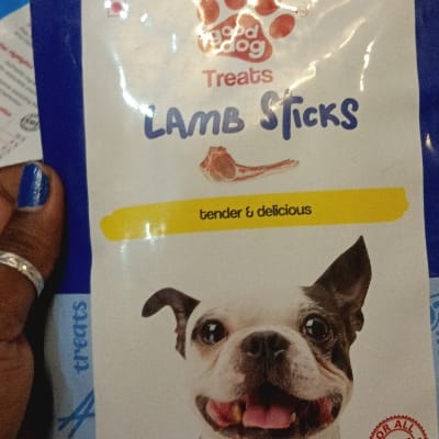 Good dog lamb sticks