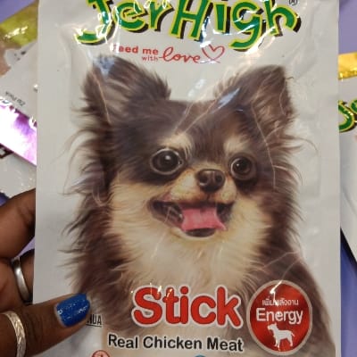 Jerhigh stick real chicken & reat 70gm