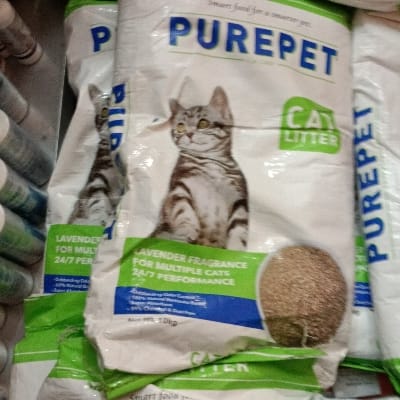 Pure pet cat litter