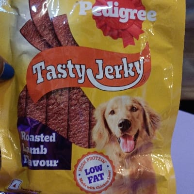 Pedigree meat jerky 80gm lamb