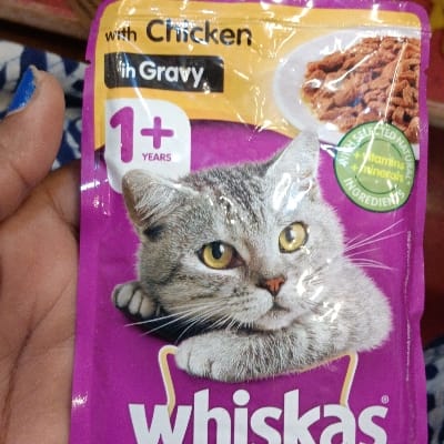 WHISKAS CHICKEN GRAVY 1+( 85 GM)