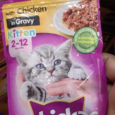 WHISKAS CHICKEN GRAVY KITTEN (85 GM)