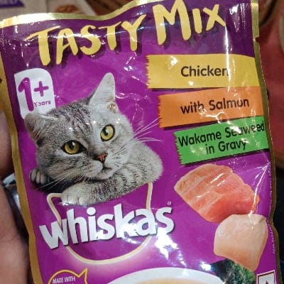 Whiskas tasty mix 1+ chicken & salmon