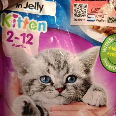 Whiskas tuna gravy kitten