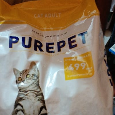 pure pet 2.8 kg cat food sea food