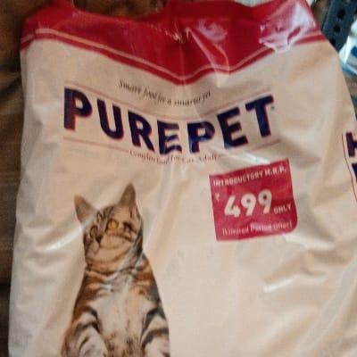 pure pet 2.8 kg cat food tuna & salmon