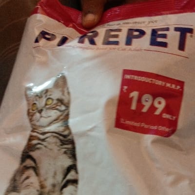pure pet 1 kg cat food tuna & salmon