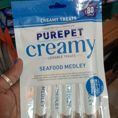 Pure pet creamy treats (