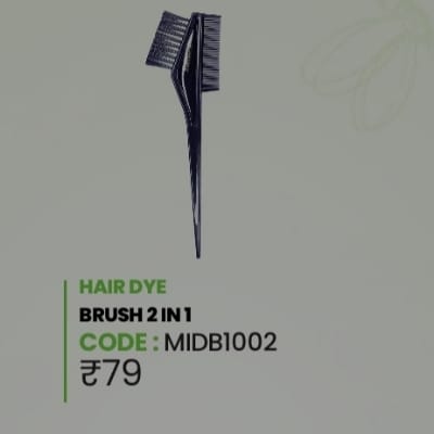 Mi Dazzle Hair DYE Brush 2 in 1