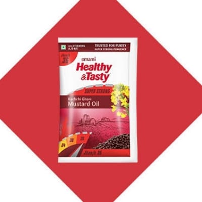 Emami mustard oil pouch 1.Ltr