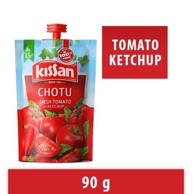 Kisaan tomato ketchup 90g.