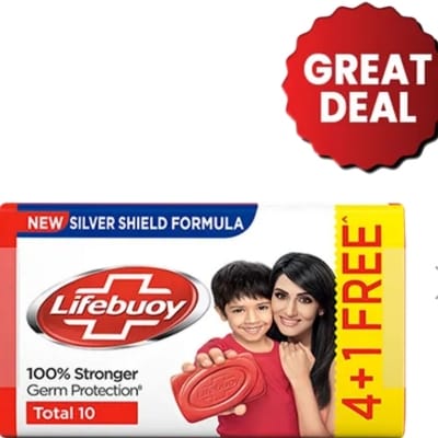 Lifeboy soap set 4 in 1.