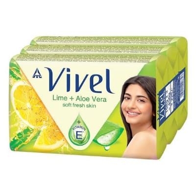 Vivel Lime+ Aloe vera (100g.) buy 4 get 1 free. =5ps.