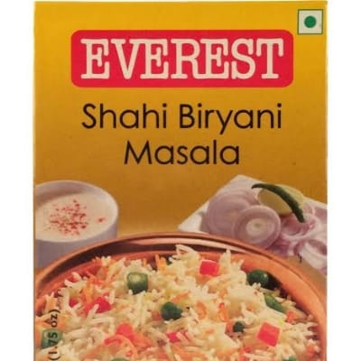 Everest Biriyani Masala box. 8 Gm.