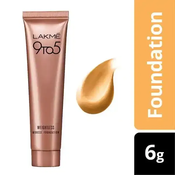 Lakme 9 to 5 Mousse Foundation Beige 6g
