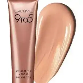 Lakme 9 to 5 Mousse Foundation Rose 6g