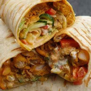 HIGH PROTEIN KEBAB WRAP