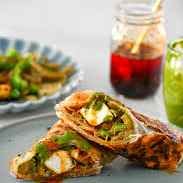 CHILLI PANEER WRAP