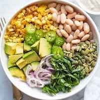 HIGH PROTEIN BEANS SALAD